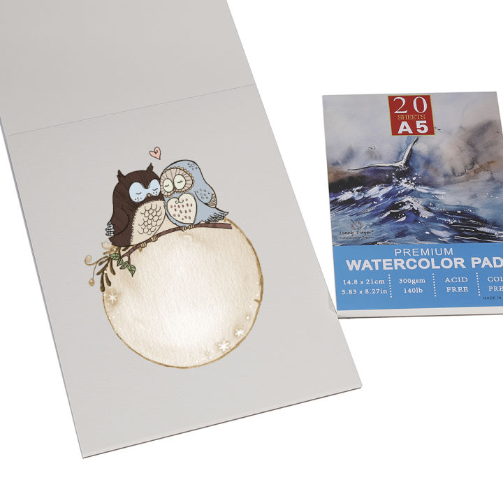 A3/A4/A5%20Watercolor%20Pad,%20140lb/300gsm,%2020%20Sheets%20%7C%20Cold-Pressed,%20Acid-Free,%20Artist%20Paper%20for%20Adults%20and%20Students%20-%20Painting,%20Gou%20-%20Image%206