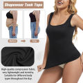 1/2 PCS Shapewear Tummy Control Tank Top Compression Tanks for Women Square Neck Seam-free Body Shaper Camisole Cami Tops. 