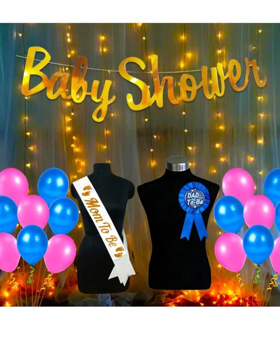 Baby Shower Decorations Items 44pcs Baby Shower Decorations