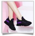 Tenis Feminino 2025 Women's Vulcanize Shoes Outdoor Breathable Air Mesh Fitness Fabric Sock Sneakers Female Chaussures Femme.