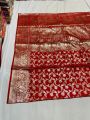 New silk benaroshi saree 12 hat without blouse piec. 