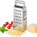 Stainless Steel 4 Sided Blades Household Box Grater Container Multipurpose Vegetables Cutter Kitchen Tools Manual Cheese Slicer. 