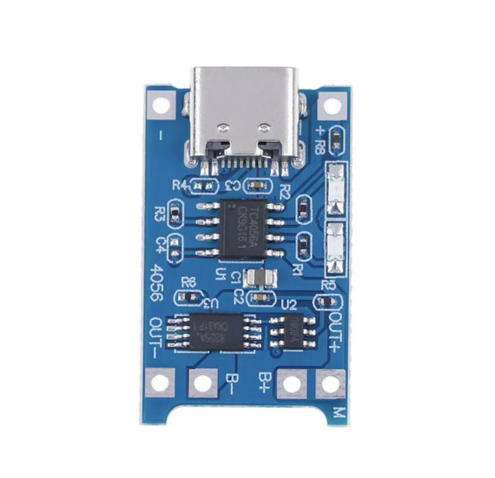 USB Type C Connector Module 4056 BMS And Charging Peotection Board 15