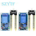 Soil Moisture Sensor  5V 12V Relay Control Module Lower Than The Humidity Automatic Watering Start Switch. 