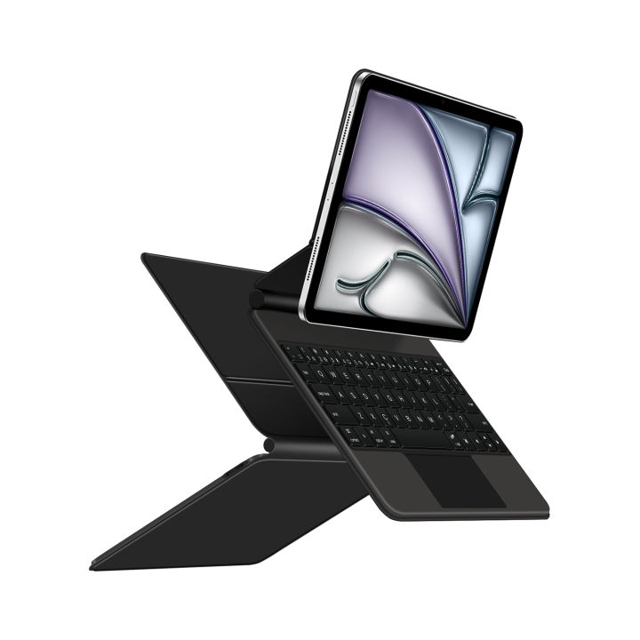 Magic%20Keyboard%20Case%20for%20iPad%20Air%2011%20inch%20M4%202026%20M3%20M2%20Pro%2011%20Air4/5/6%20Smart%20Cover%20Folio%20Multi-touch%20Magnetic%20Backlight%20Keyboard%20-%20Image%204