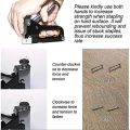 3 IN 1 PROFESSIONAL STAPLES GUN WITH 600 FREE PINS SUITABLE FOR WOOD WORK'S  4 TO 14MM SIZE. 