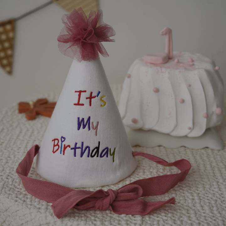 Kids%20Birthday%20Party%20Hat%20-%20Safe%20Soft%20Photo%20Prop%20Cap%20for%20Xmas%20Baby%20Shower,%20Adjustable%20Toddler%20Headband%20-%20Image%207