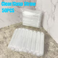 50-500pcs Cusp Straw Chain Package Curved Wrapped Drinking 3.6*150mm PP Thin Straws Milk Tea Drinks Small Straws Smoothies Party.