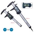 150mm 100mm Electronic Digital Caliper Carbon Fiber Dial Vernier Caliper Gauge Micrometer Digital Ruler Measuring Tool. 