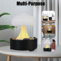 Mushroom Lamp For Home Bedroom Rain Cloud Night Light Portable Fountain Light Warm White Lights. 
