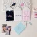INS Fashion Korean Girl 3inch Idol Photo Storage Card Holder Cute Angel Wings holder Pendant Card Clip Student Campus Card Cover. 