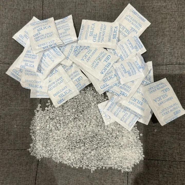 1g 50/100/200/500 packs Non Toxic nonwovens Silica Gel Desiccant Damp Kitchen Room Living Moisture Dehumidifier Absorber Bag