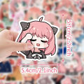 50pcs Cartoon SPY×FAMILY Anime Stickers Anya Forger Decals Kids Toys Skateboard Laptop Motorcycle Phone Car Waterproof Sticker.