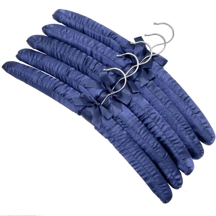 5%20Pcs%20Satin%20Padded%20Clothes%20Hanger%20Silk%20Wrapped%20Coat%20Jacket%20Rack%20Shop%20Display%20Hanger%20-%20Image%207