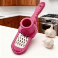 1-Piece Multifunctional Manual Garlic Crusher Ginger Garlic Grater Garlic Cutter Peeler Kitchen Tool with Excellent Functionalit.