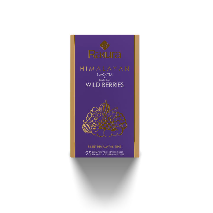 Rakura Natural Wild Berries + Himlayan Black Tea 25TB | Finest ...