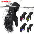 Motorcycle Gloves Waterproof Windproof Full Finger Moto Motorbike Riding Gloves Touch Screen Moto Motocross Gloves Winter.