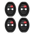 4pcs Silicone Car Door Lock Buckle Protective Door Lock Cover Shock Absorber For Toyota Lexus Nissan For Chevrolet Hyundai KIA. 