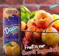 Daani peach pulpy juice. 