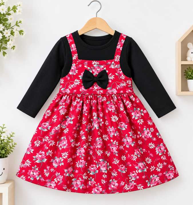 1%20piece%201-12%20years%20Export%20Quality%20Girl%20Baby%20Frock/Tops/Soft%20%20Fabric%20Baby%20Girls%20Dress,%20sweater%20-%20Image%202
