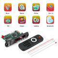DC 12V Bluetooth MP5 MP4 MP3 Decoder Board Audio Receiver 1080P HD Video Player Movie Photo Ebook FM Radio AUX USB TF for Car. 
