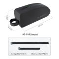 ROCKBROS Bicycle Bag Waterproof Cycling Top Front Tube Frame Bag Large Capacity MTB Road Bicycle Pannier Black Bike Accessories. 