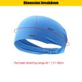 Elastic Sports Headbands Sweat Absorption Headdress Quick Dry Workout Headband Anti-slip Breathable Sweatbands for Yoga Running. 