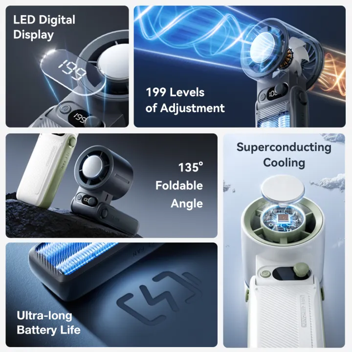 Portable%20Handheld%20Turbo%20Fan%20199Gear%20Strong%20Wind%20Speed%20LED%20Digital%20Display%20135%C2%B0Foldable%20Outdoor%203-in-1%20Handheld%20Fan%208000mAh%20F5PRO%20-%20Image%202
