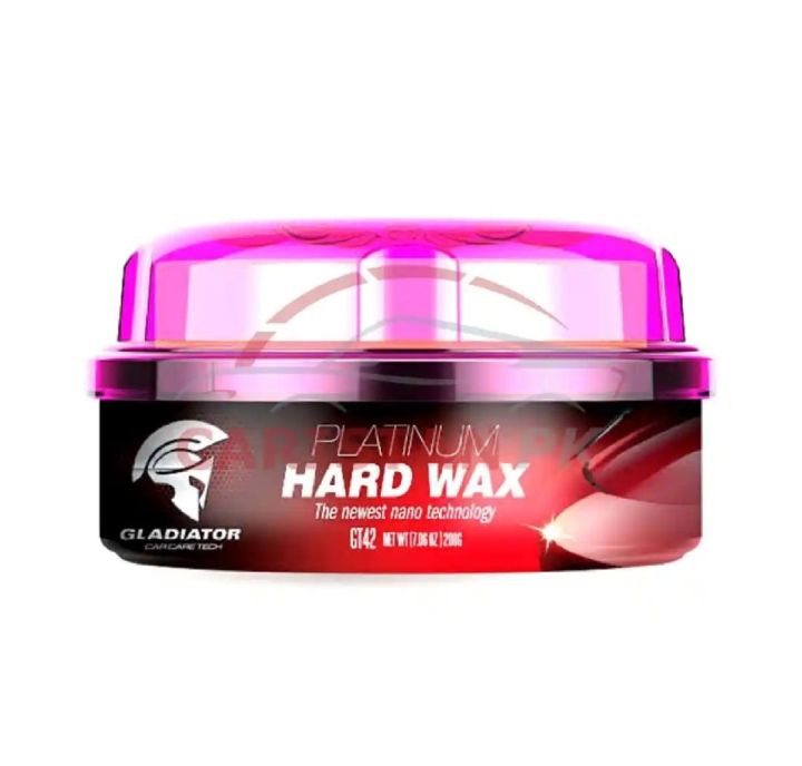 Gladiator Platinum Hard Wax for Car and Bike GT42 200 gm.