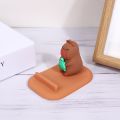 Cute Capybara Phone Holder Creative Capybara Toy Cellphone Stand Desk Ornament. 
