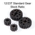 Hardened Steel Portal Overdrive Gear Set 15/20T 14/21T 12/23T for Axial 1/10 Capra SCX10 III AR45 Portal Axle.