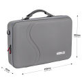 Carrying Case for  RS 5 Accessories, Portable PU Leather Storage Bag for  Ronin RS5 Gimbal Travel Outdoor Vlogging. 