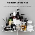 Iron Triangle Rack For Kitchen Bathroom Storage Rack Thickened Love Corner Rack Storage Rack Durable. 