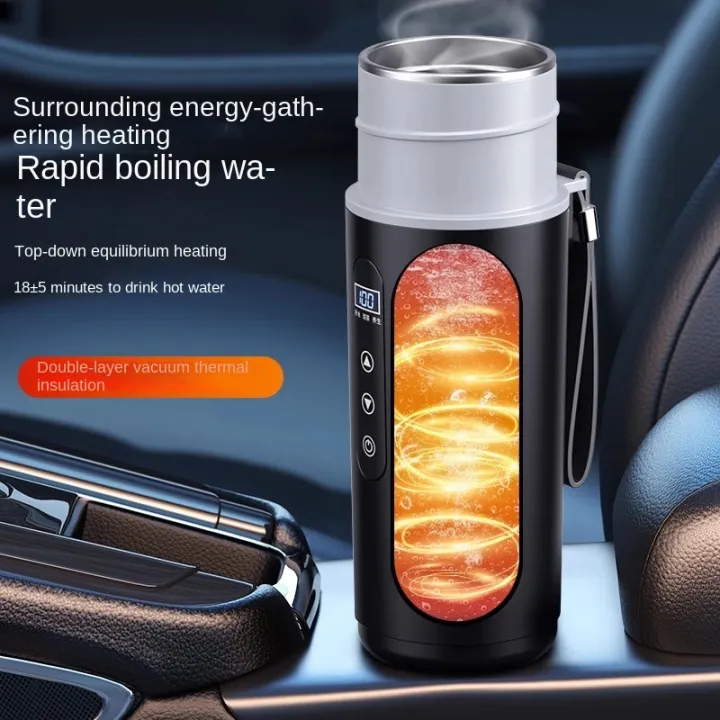 12V%2024V%20Portable%20Car%20Heating%20Cup%20500ml%20Stainless%20Steel%20Touch%20screen%20Digital%20Display%20Water%20Warmer%20Bottle%20Thermos%20cup%20Car%20Kettle%20-%20Image%202
