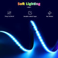 RGBIC COB LED Strip WS2811 24V 480 Diodes 5M 10M 15M 20M RGB IC Chasing Effect Lights Tape Diode Ribbon Lamp for Room Decoration. 