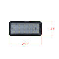 2x Canbus LED License Number Plate Light For Lexus Cruiser Prado J100 J120 J200 Lexus LX470 LX570 GX470 Toyota Reiz Mark X. 
