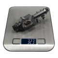 Machined Black Brass Weight TRX4 Portal Axle Drive Housing Steering Knuckle Caster Blocks for 1/10 RC Crawler TRX6 LCG Upgrade.