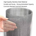 Stainless steel filter screen 10/20 Mesh Woven Wire Screening Filter Sheet Aquarium Fish Tank Decoration Plants Moss Net 2/5Pcs. 