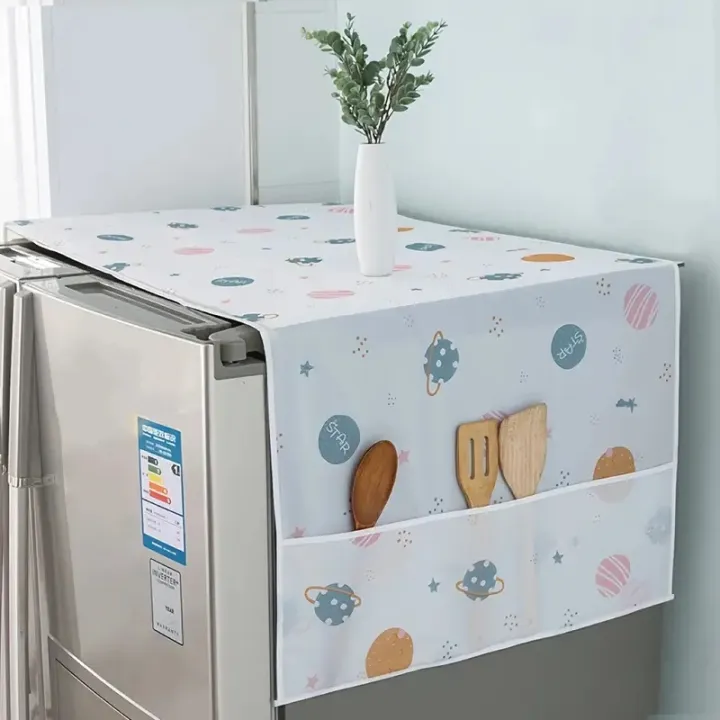 Refrigerator%20washing%20machine%20cover%20cloth%20dust%20cover%20oil%20proof%20household%20storage%20refrigerator%20cover%20cover%20towel%20-%20Image%207