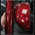 High Glossy Black Gold Silver Red Forged Carbon Fiber Vinyl Wrap Film Adhesive Motorcycle Scooter Car Decal Wrapping. 