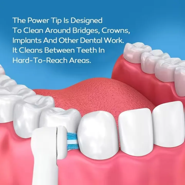 4/8/16%20Pcs%20Interproximal%20Clean%20Replacement%20Brush%20Heads%20For%20Oral%20B%20Professional%20Ortho%20Orthodontic%20Electric%20Toothbrush%20Heads%20-%20Image%203
