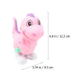 Random Key Operated Toys For Kids -Dino - Chick- Rabbit - Squeral - Parrot - Chabi Wale Khilone Chicks Wind Up Toys,Gift for Toddler Kids Easter Egg Hunt Basket Goody Bag Stuffer Filler. 