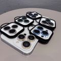 2-3pcs Luxury Diamond Camera Protector For iPhone 16 15 14 13 12 Pro Max Plus Glitter Ring Lens Glass Back Lens Cap Shinny Cover. 