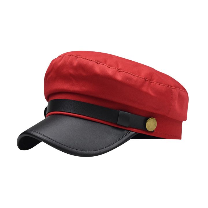 Unisex%20Cycling%20Caps%20PU%20Leather%20Hat%20Autumn%20Sailor%20Hat%20for%20Women%20Men%20Men%20Black%20Female%20Travel%20Student%20Hat%20Captain%20Hat%20Flat%20Top%20-%20Image%203