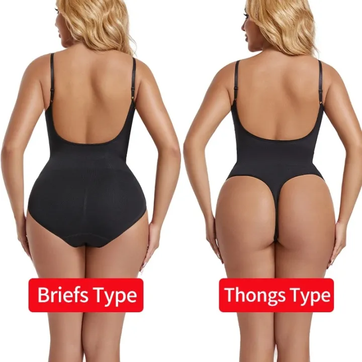 Womens%20Backless%20Bodysuits%20Seamless%20%20Shapewear%20Thong%20Butt%20Lifter%20Body%20Shaper%20Tummy%20Control%20Corset%20Slimming%20Camisole%20Tops%20-%20Image%206