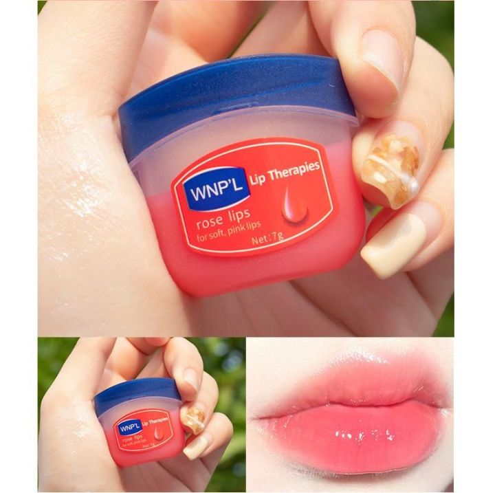 WNP'L%20Lip%20Therapy%20Lip%20Balm%20Avocado,%20Honey%20Peach,%20Honey%20,%20Sakura%20,%20vaseline,%20Rose%20-1pcs%20-%20Image%209