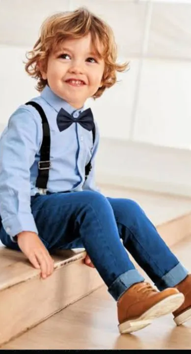 Gali's%20dress%20kid's%20or%20%20boy's..%204%20pec%20set%201%20jeans%201%20polo%20shirt%201%20galis%201%20bow%20tie%20-%20Image%203