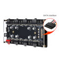 12V 4Pin/5V 3PIN 1 To 8 Multi Way Splitter ARGB/RGB PWM Fan Hub LED Light Strip Controller Addressable RGB Lighting PCB Splitter. 