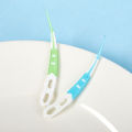 1 Box Interdental Silicone Brushes Teeth Stick Tooth Picks Interdental Brushes Dental Cleaning Brush Teeth Care Dental floss. 
