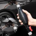 Car Motorcycle Manual Fuel Pump Oil Petrol Diesel Liquid Transfer Tool Set with Hose Hand Water Suction Pump 1.5/1/2M.